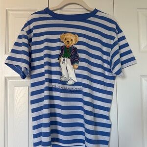 Polo by Ralph Lauren Bear Striped Shirt